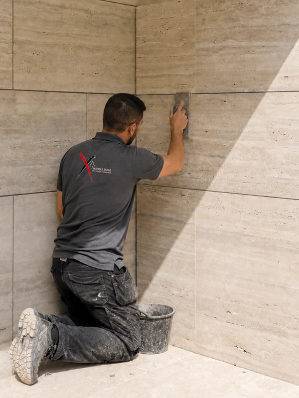 Why choose X4 Design and Build for natural stone cladding and wall finishes